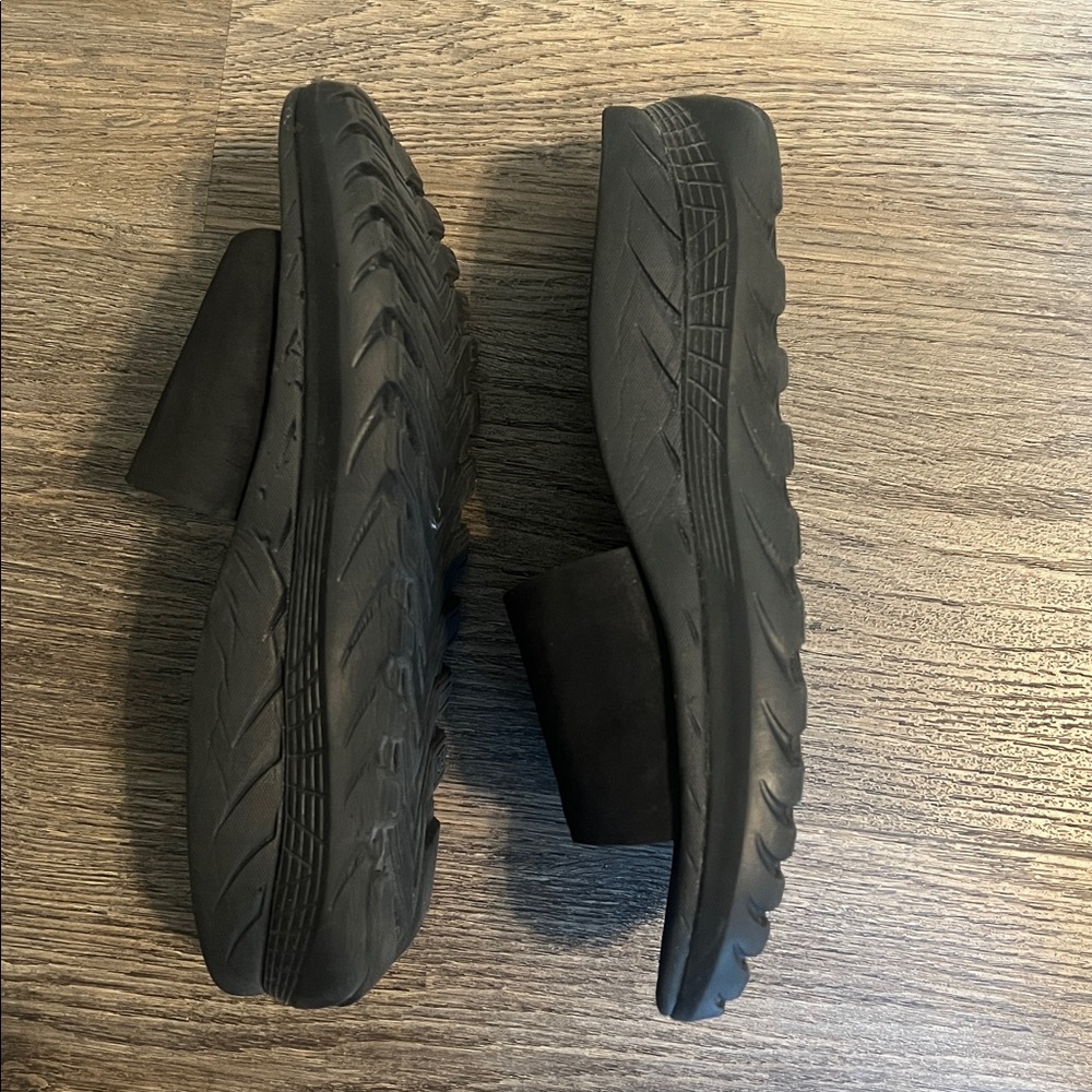 Vionic Rejuvante Adjustable Black Slides Sandals … - image 5